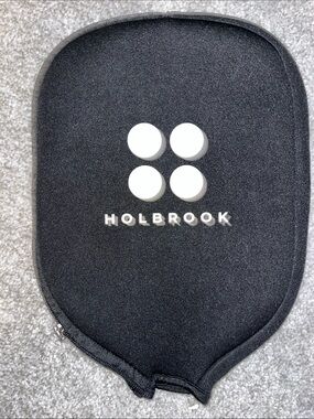 Hoolbrook Pickleball Icon Paddle Zipper Cover Performance Logo